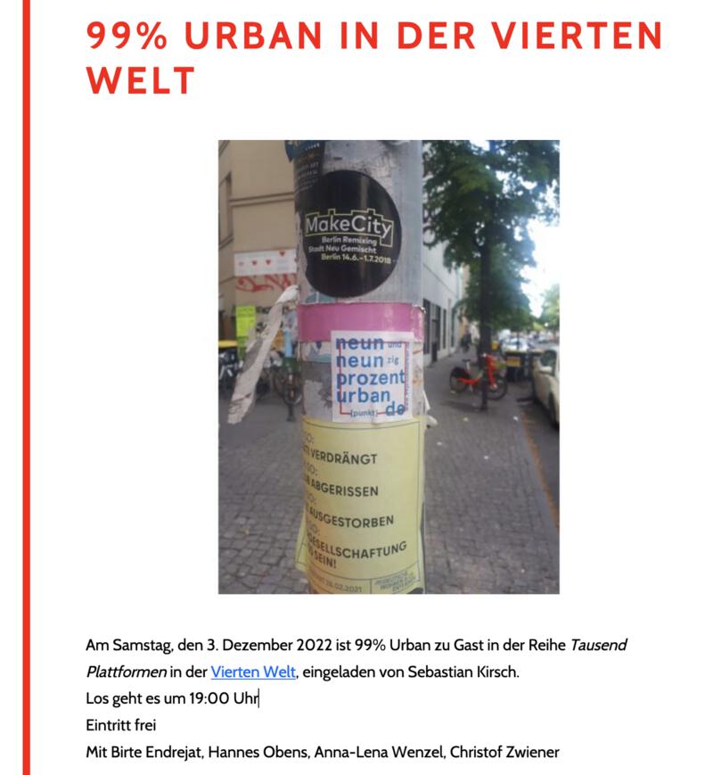 99prozent urban